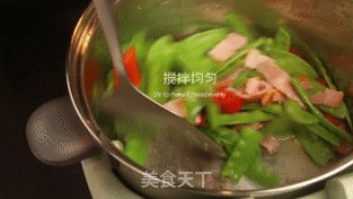 节后减脂菜荷兰豆炒培根，清脆爽口，简单好做的做法步骤：5