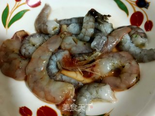 虾仁炒茄丁的做法步骤：4