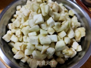 虾仁炒茄丁的做法步骤：6