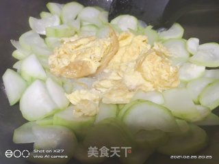 夜开花炒鸡蛋的做法步骤：5
