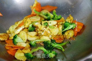 素炒玉子豆腐的做法步骤：8