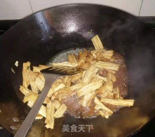 炒腐竹的做法步骤：11