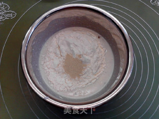 芝士味炼奶山药华夫饼的做法步骤：5