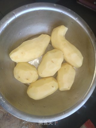 薯条的做法步骤：1