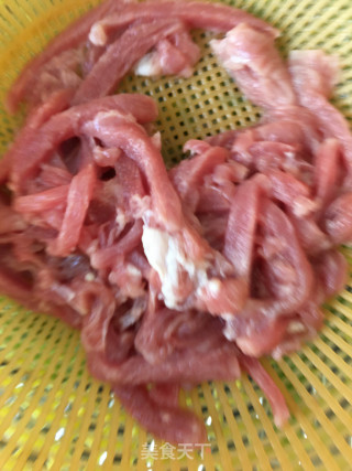 刀豆炒肉丝的做法步骤：3