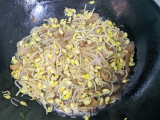 黄豆芽猪皮炖粉条的做法步骤：8