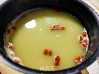 小米枸杞粥的做法步骤：7