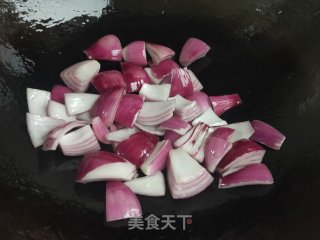 黑木耳洋葱炒蛋的做法步骤：5