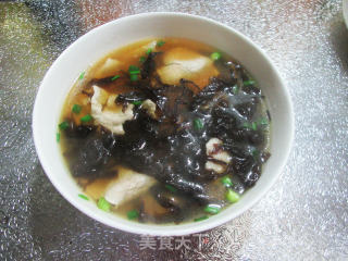 紫菜捶肉汤的做法步骤：10