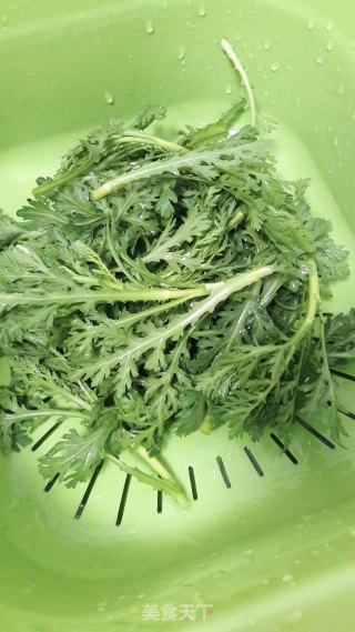 皇帝菜煮河源米粉的做法步骤：2