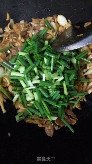 卜片炒肉的做法步骤：9