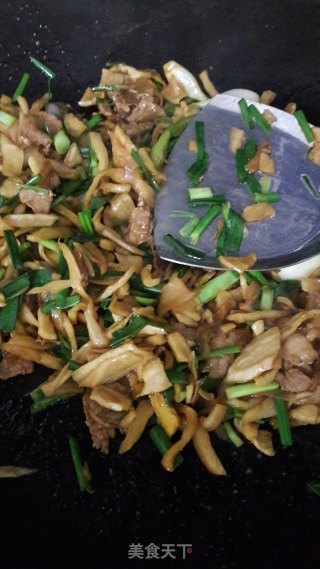 卜片炒肉的做法步骤：10