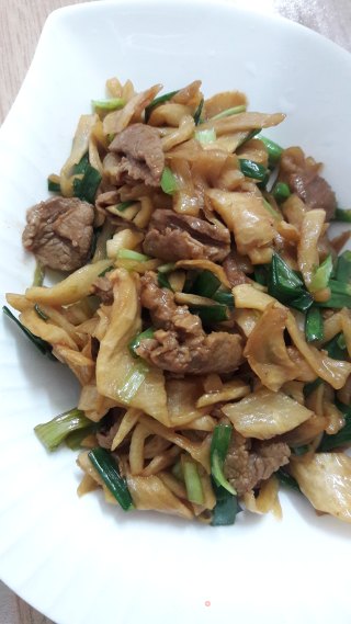 卜片炒肉的做法步骤：11