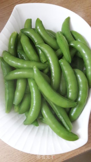 甜豆炒肉的做法步骤：6