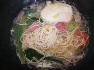 简易生日面的做法步骤：12