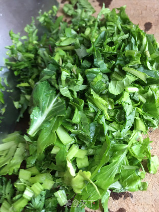 杂粮水煎菜团的做法步骤：4