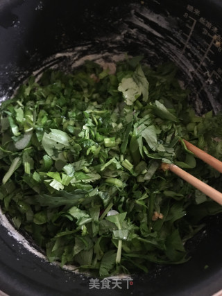 杂粮水煎菜团的做法步骤：5