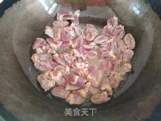 孜然鸡心的做法步骤：6