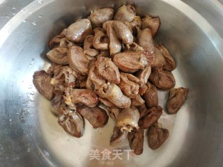 孜然鸡心的做法步骤：7