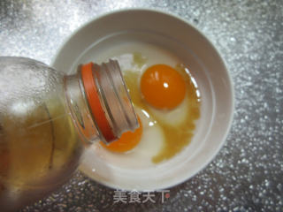 鸭蛋炒夜开花的做法步骤：4