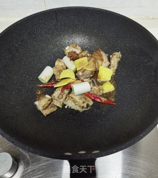干豆角烧排骨的做法步骤：5