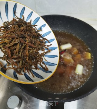 干豆角烧排骨的做法步骤：9