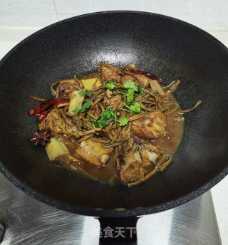 干豆角烧排骨的做法步骤：11