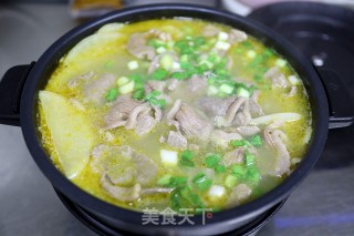 金汤萝卜羊肉的做法步骤：9