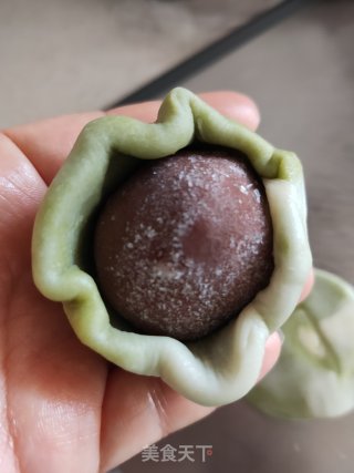 螺旋豆沙酥的做法步骤：34