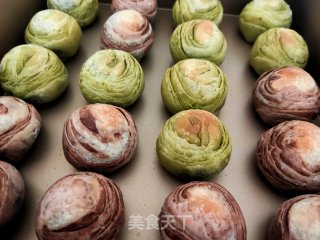螺旋豆沙酥的做法步骤：43