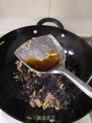 木耳肉片的做法步骤：12