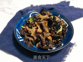 木耳肉片的做法步骤：13