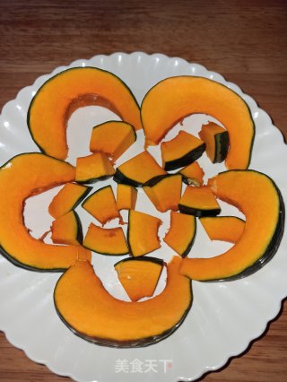 豆豉排骨蒸贝贝南瓜的做法步骤：5