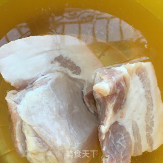 烧肉片的做法步骤：1