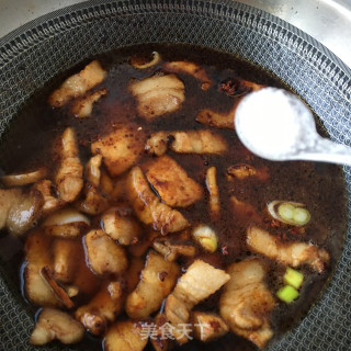 烧肉片的做法步骤：15