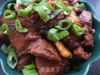 烧肉片的做法步骤：21