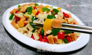 什锦藕丁的做法步骤：14