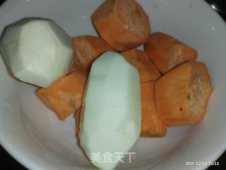 蒸粗粮的做法步骤：1