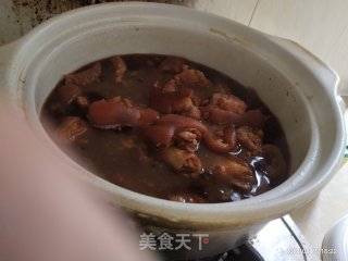 猪脚焖黄豆的做法步骤：10