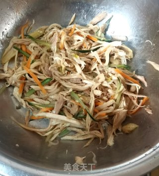 手撕鸡丝的做法步骤：13