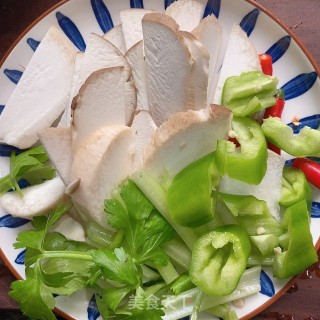 清炒素菜的做法步骤：2