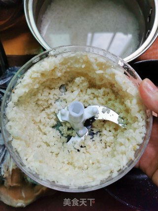 珍珠肉丸子的做法步骤：2