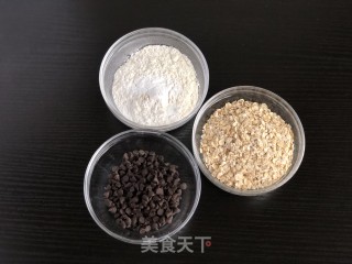 红糖燕麦饼干的做法步骤：1