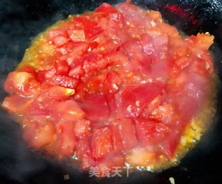 西红柿炒土豆片#酸酸甜甜开胃菜#的做法步骤：6