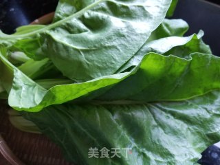 豆豉鲮鱼炒牛皮菜的做法步骤：1
