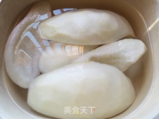 腊肉炒柚子皮的做法步骤：2