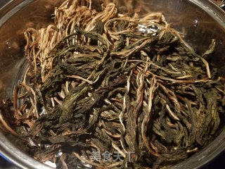 萝卜缨梅干菜的做法步骤：7