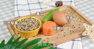 鸡蛋藜麦糕的做法步骤：1