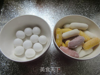 汤圆三色芝士年糕的做法步骤：1