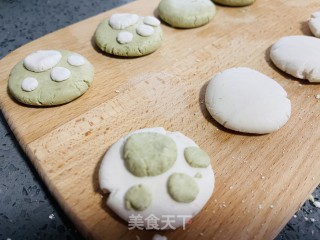 超可爱的奶茶猫爪糯米团子的做法步骤：8